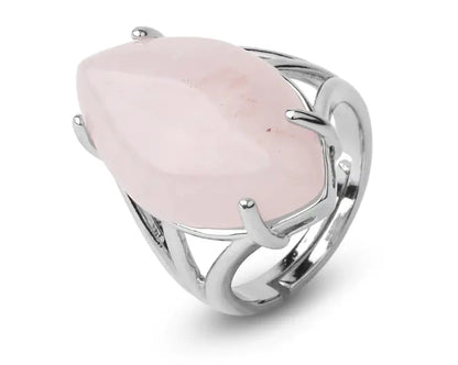 Natural Crystal Rings