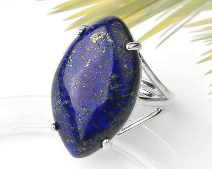 Natural Crystal Rings