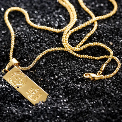 Stainless Steel Pendant Necklace