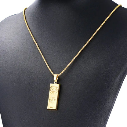 Stainless Steel Pendant Necklace