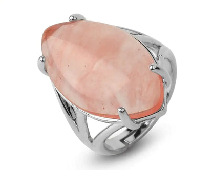 Natural Crystal Rings