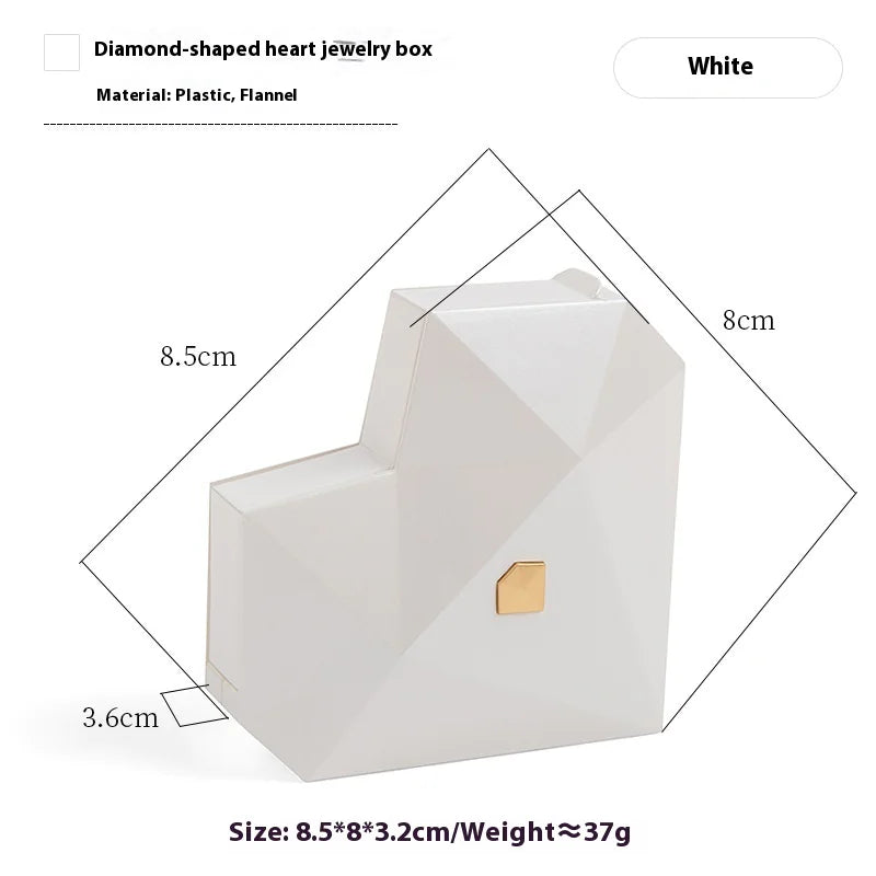 Heart-Shaped Jewelry Box