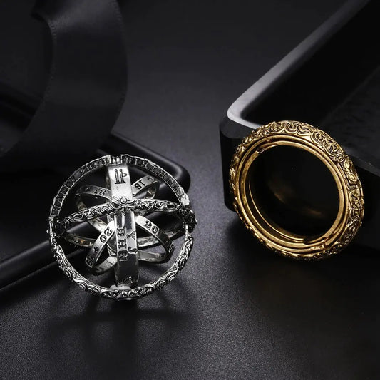 Astronomical Ball Rings Pendant