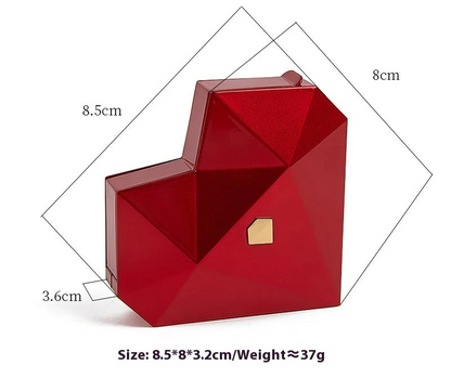 Heart-Shaped Jewelry Box